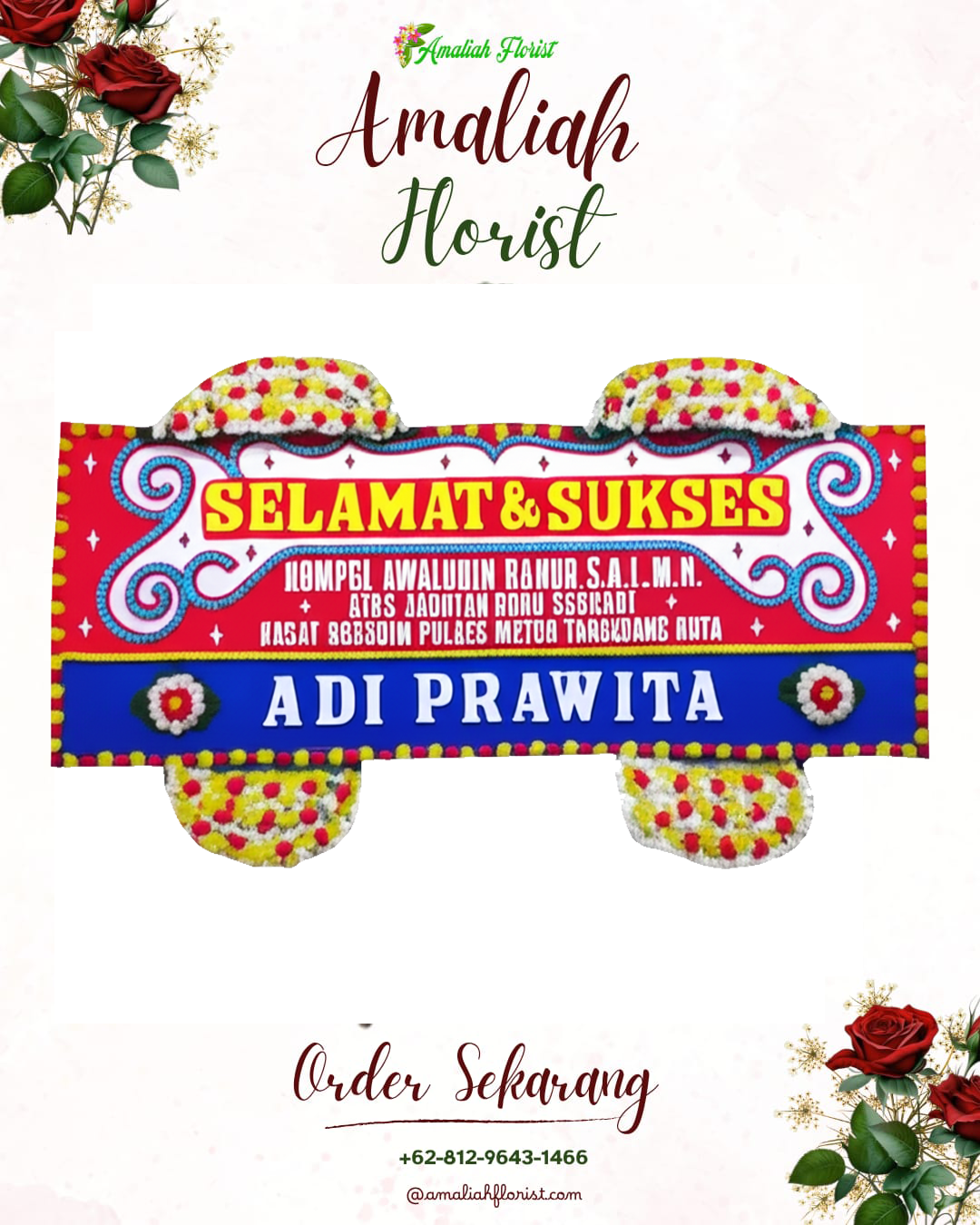 Papan Bunga Ucapan Selamat Buleleng